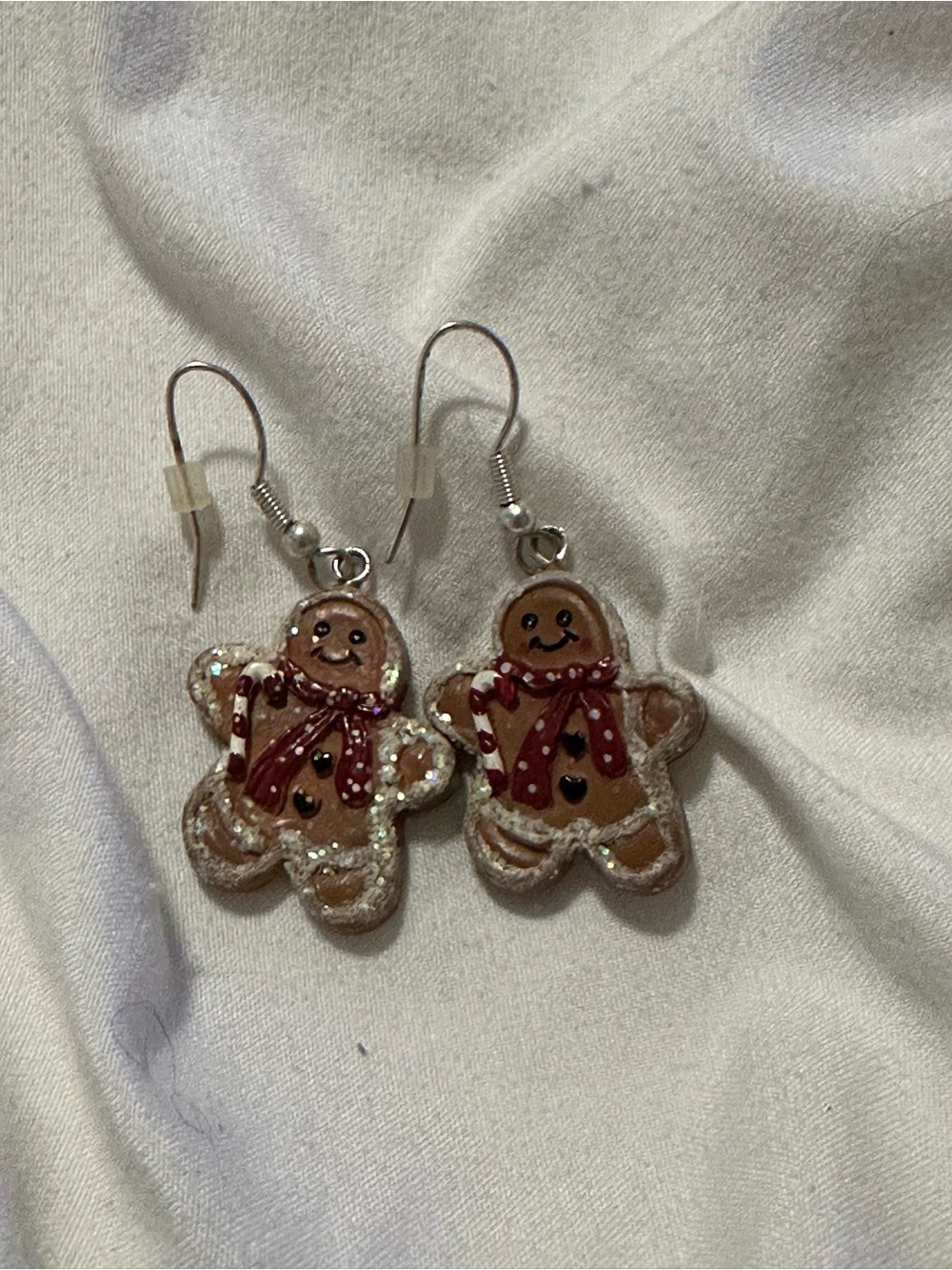 Gingerbread earrings - Picture 2 of 3
